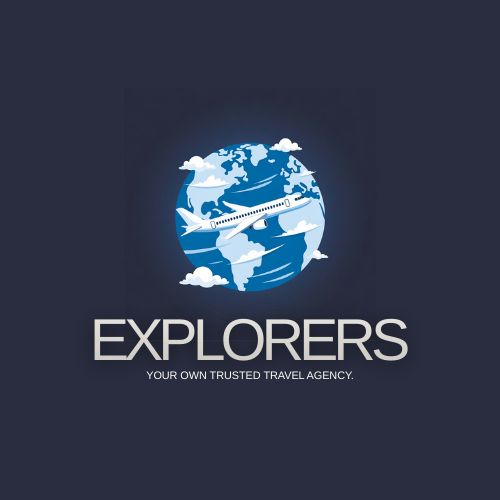 EXPLORERS travel agency logo